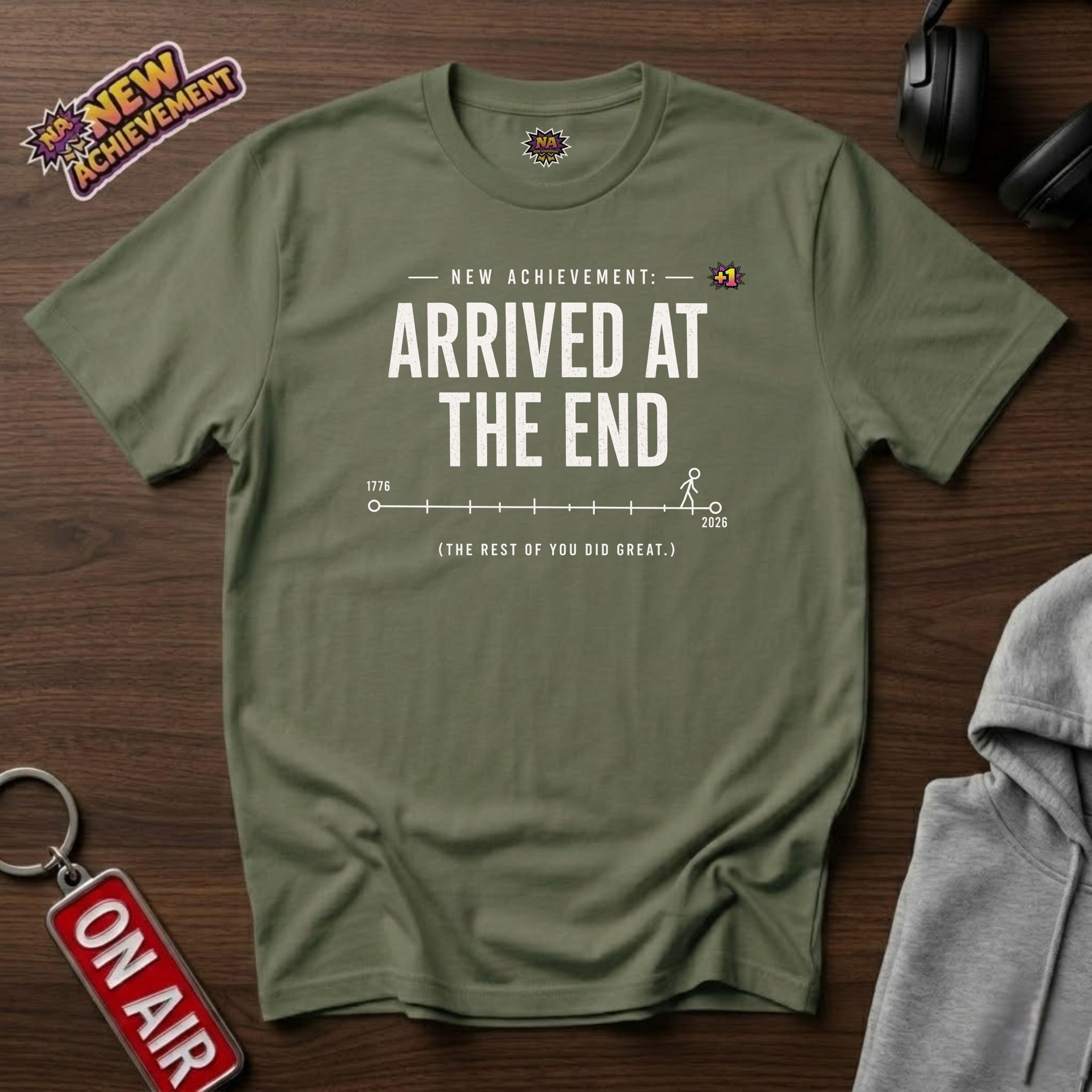 Arrived At The End T-Shirt