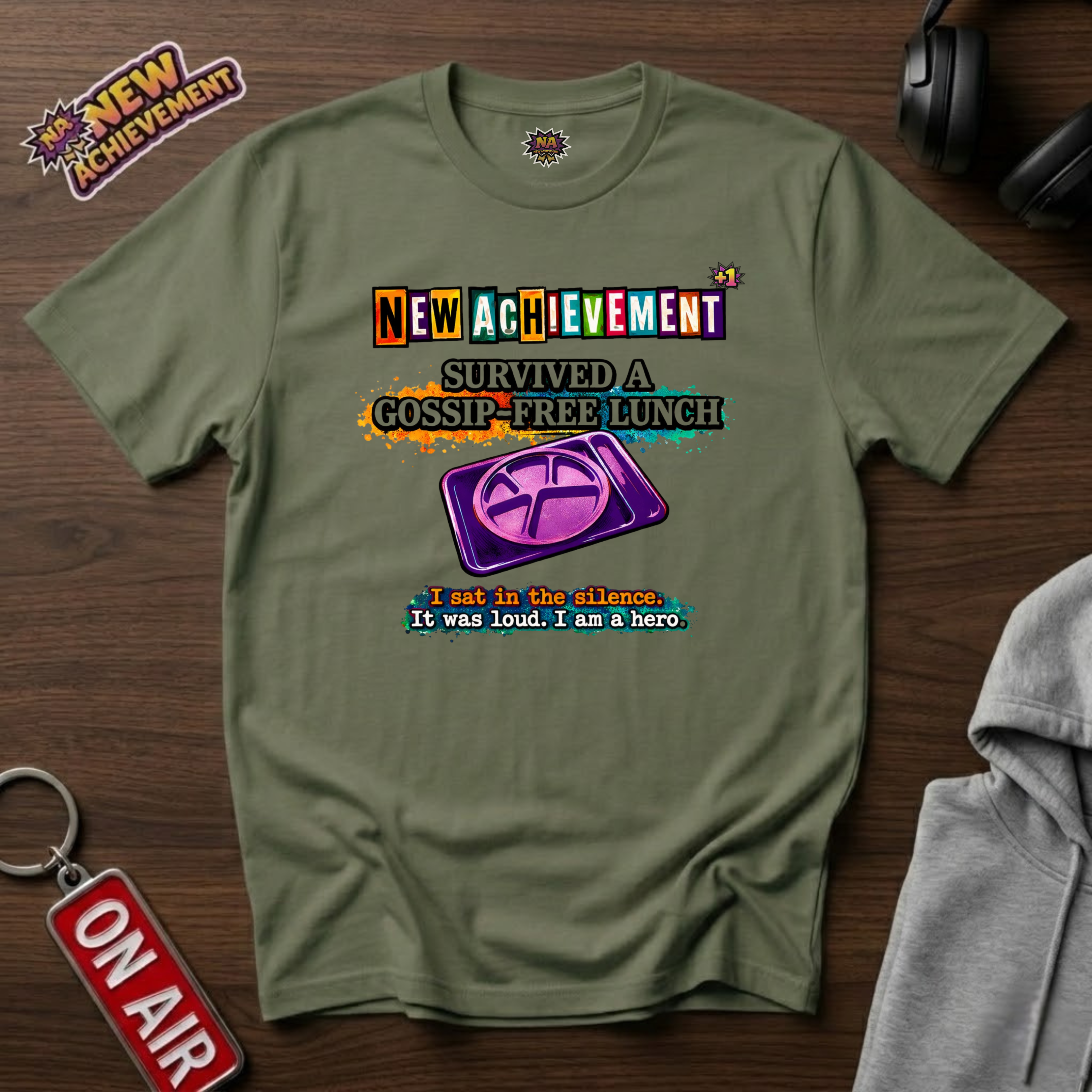 Gossip-Free Lunch T‑Shirt