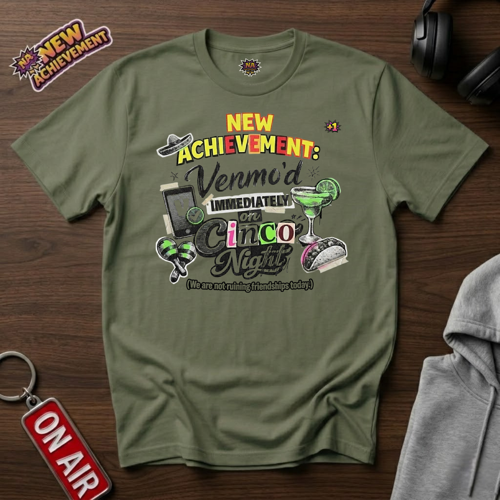 Venmo'd Cinco Night T‑Shirt