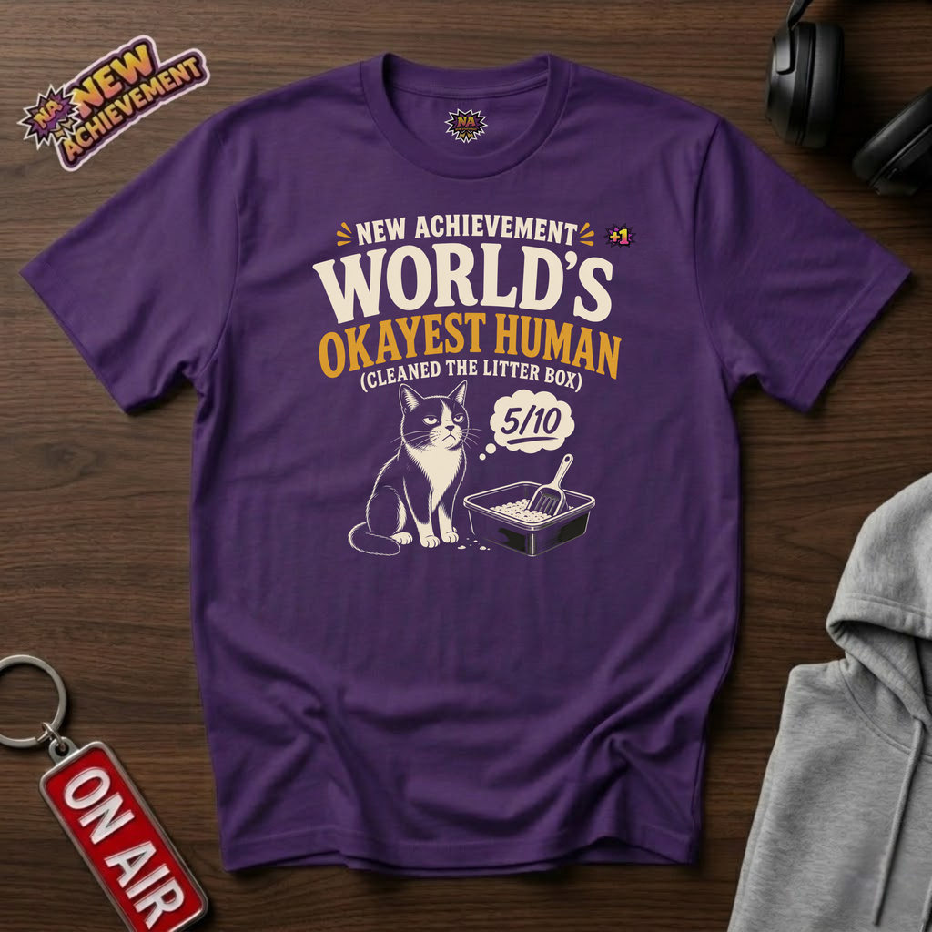 Worlds Okayest Human T-Shirt