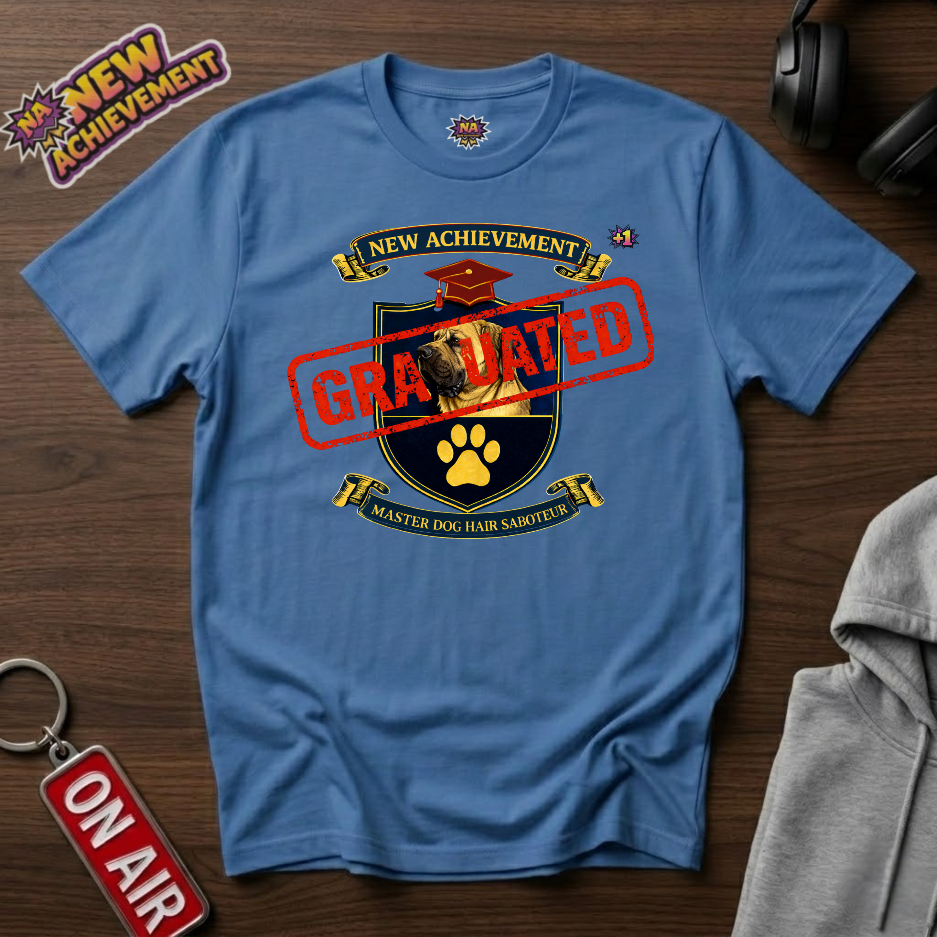 Dog Hair Saboteur English Mastiff T‑Shirt