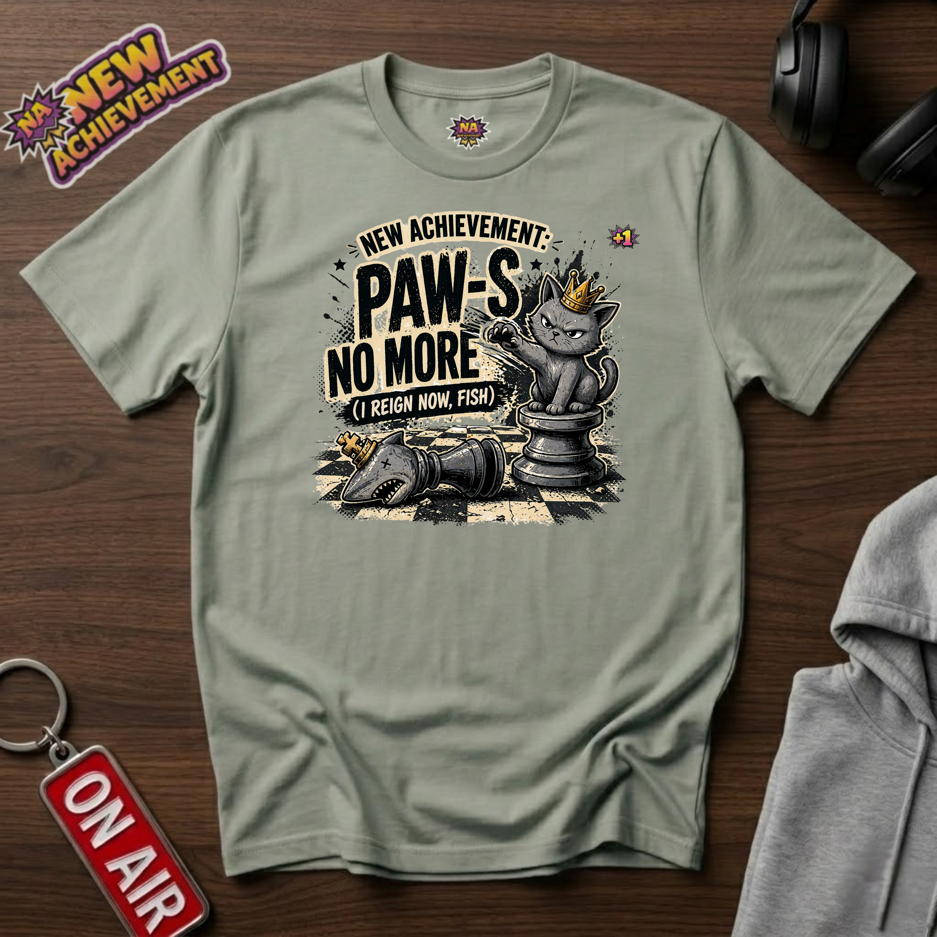 No Kings Paw-S No More T-Shirt