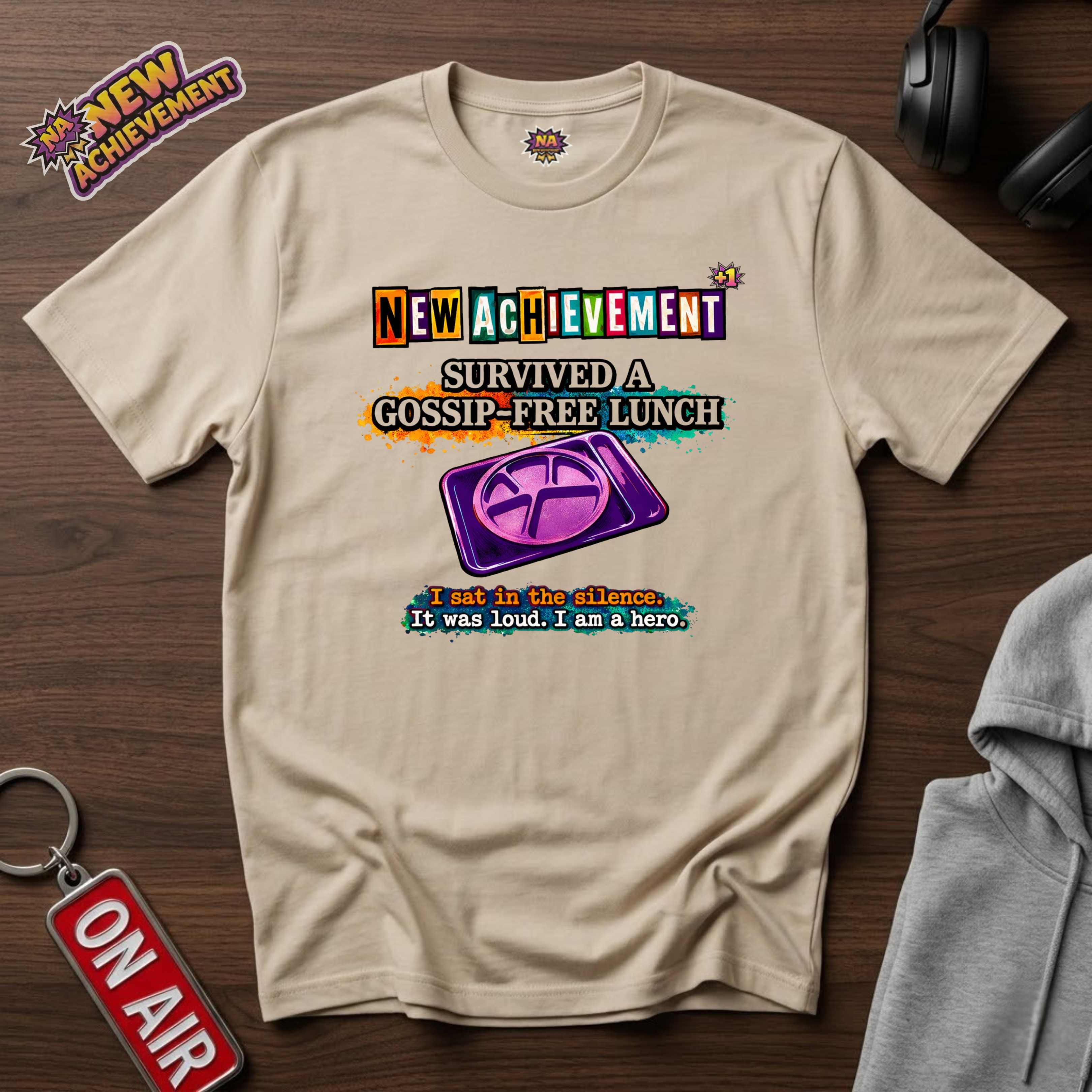 Gossip-Free Lunch T‑Shirt