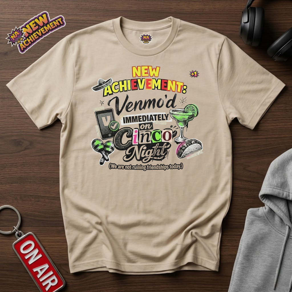 Venmo'd Cinco Night T‑Shirt