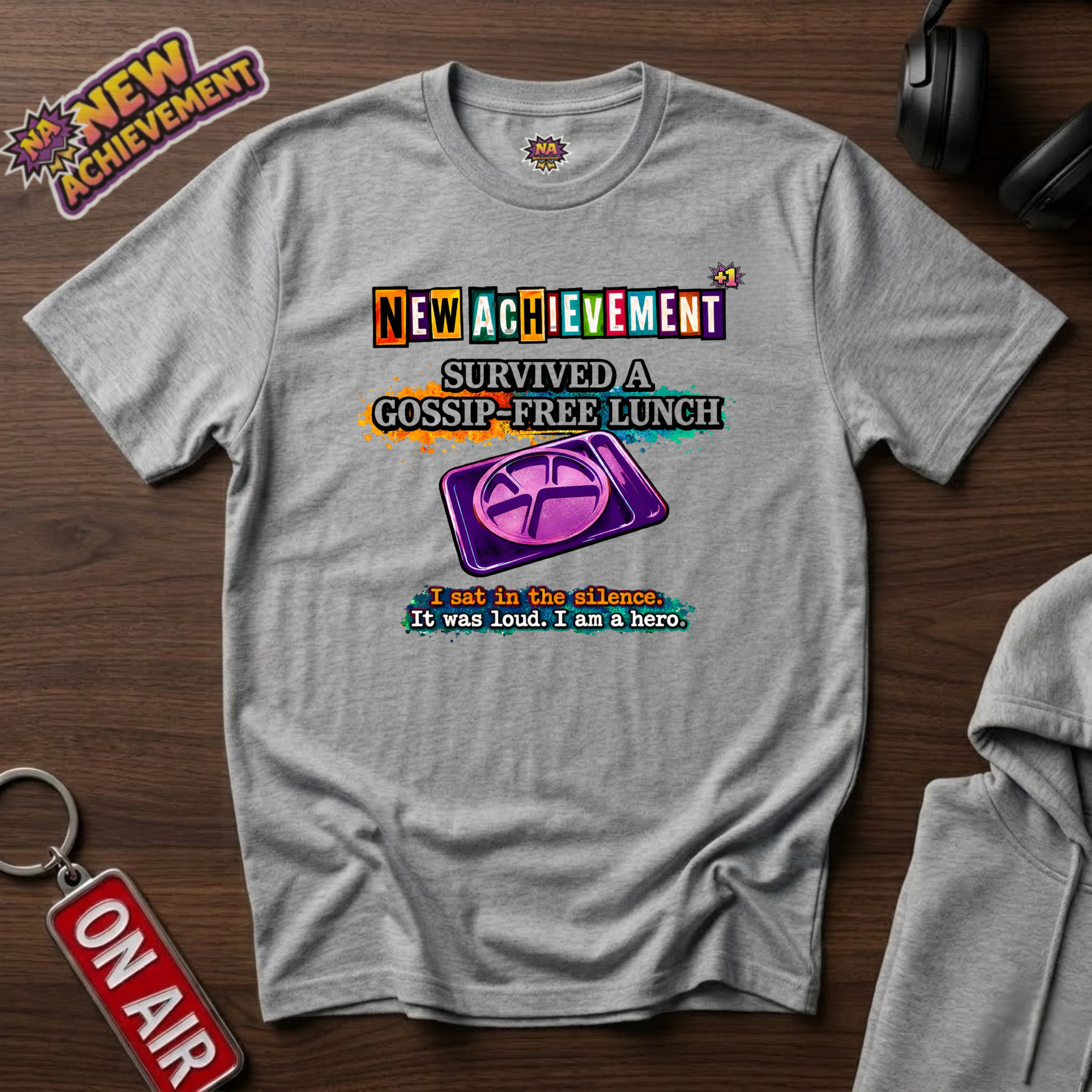 Gossip-Free Lunch T‑Shirt