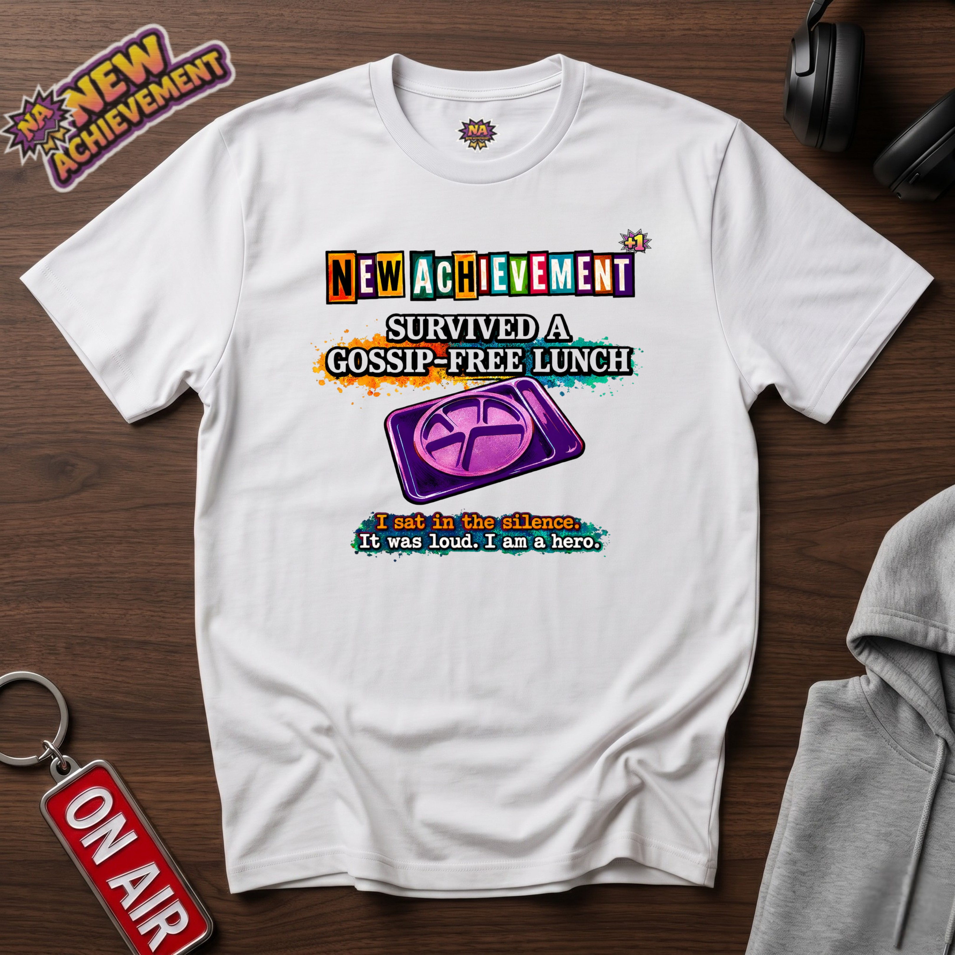 Gossip-Free Lunch T‑Shirt
