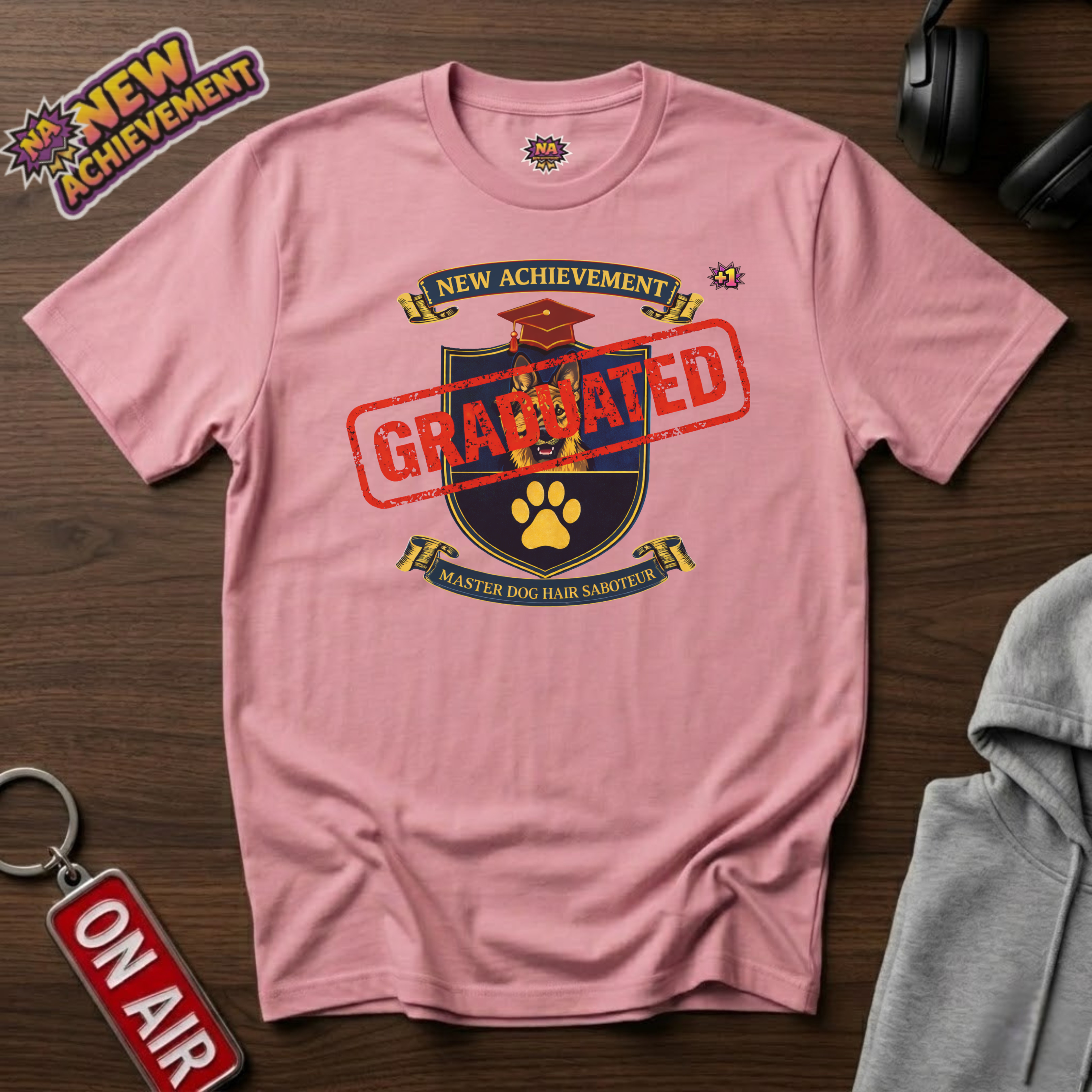 Dog Hair Saboteur German Shephard T‑Shirt
