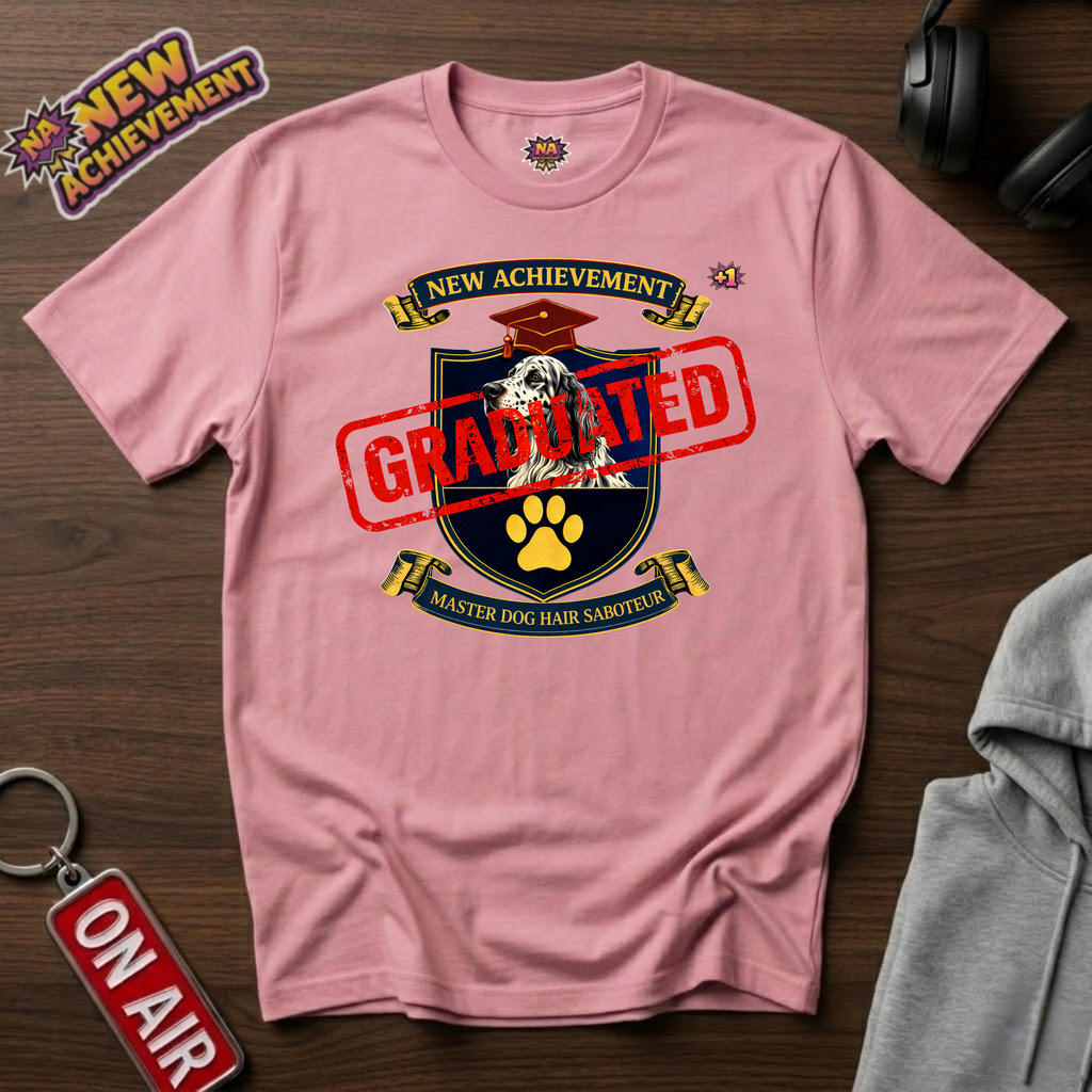 Dog Hair Saboteur English Setter T‑Shirt